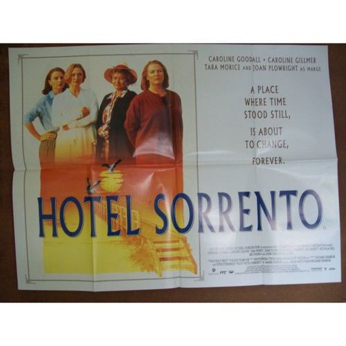 HOTEL SORRENTO Caroline Goodall, Joan Plowright 1994 Movie Quad Poster