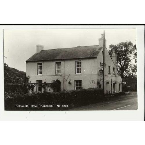Wales PUMPSAINT Dolaucothi Hotel Postcard (5288)