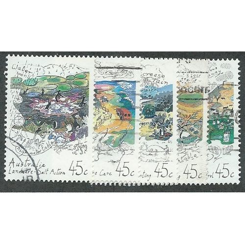 AUS 1992 (SET) 'LAND CONSERVATION' FINE USED(5v) (EBID47-917)
