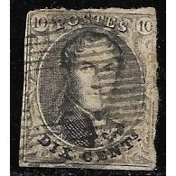 1858/1861 Michel 7 - fine used (o) - thinish in middle