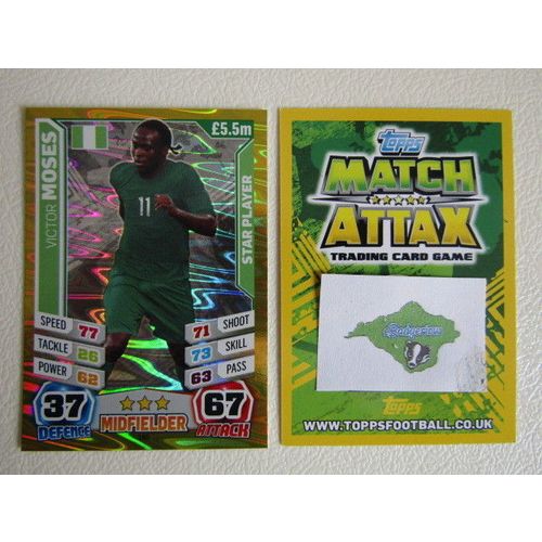 Match Attax 2014 Brasil World Cup Football Cards132-139 G Variants (EB2)