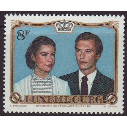 Luxembourg 1981 SG 1071 UMM - Royalty (D-859 (1))