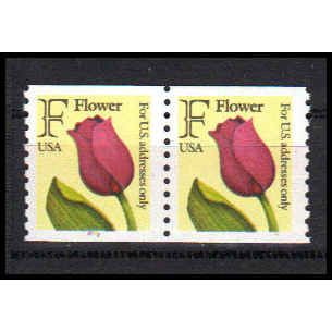 2518 29c F Flower Very Fine MNH CNP Left 2222 PA1199