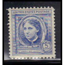 862 5c Louisa Alcott Fine MNH KA2432