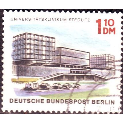 GERMANY BERLIN [1965] MiNr 0265 ( O/used ) Architektur