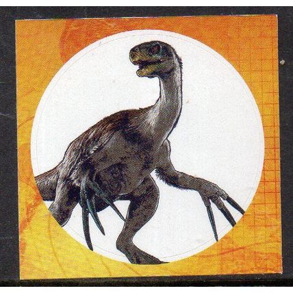 JURASSIC WORLD, DOMINION, SELF-ADHESIVE STICKER. 4