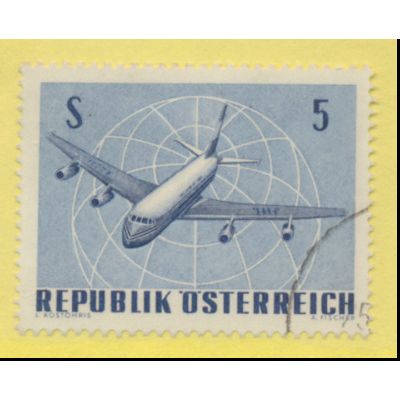 Austria Stamp Scott #C63, Used