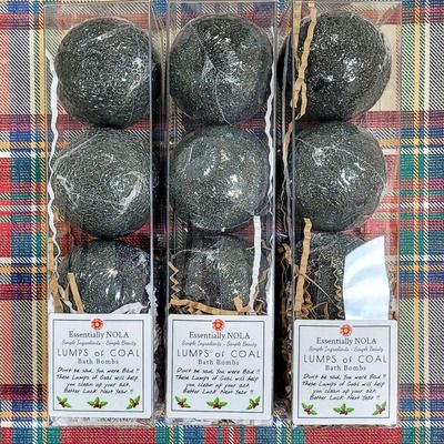 Lumps of Coal Bath Bombs - Gift Set[ ]