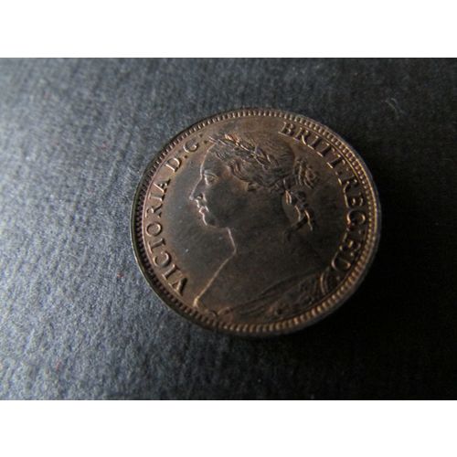 1885 QUEEN VICTORIA FARTHING - COIN - 2. AS