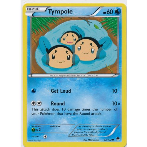 Pokemon XY BREAKPoint #033/122 Tympole
