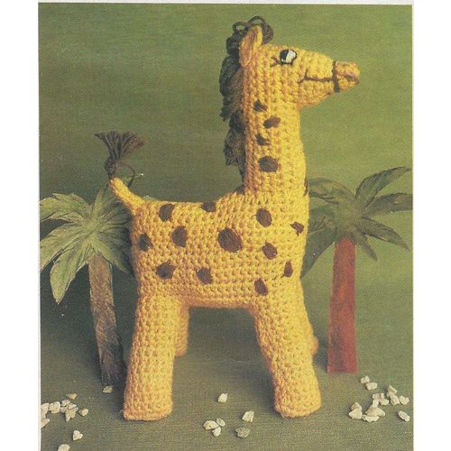 Beautiful Crochet Toy PATTERN Giraffe