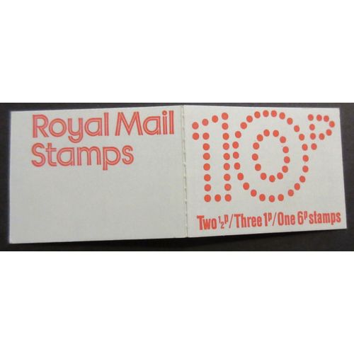 FA2 10p Folded Booklet March 1976