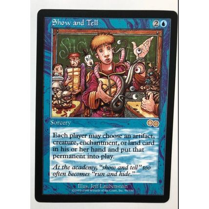 Show And Tell Urza’s Saga Mtg Proxy Magic The Gathering Proxies Cards Gp