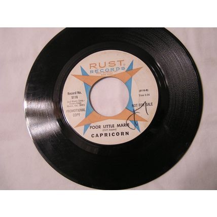 Capricorn Promo 45-OLD TIME MOVIES/POOR LITTLE MARIE