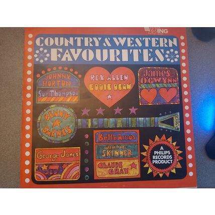 Various ‎– Honky Tonk Favourites (WL1126) 1965 (LP)