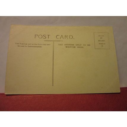 15th C. HOUSES, LACOCK, CHIPPENHAM, WILTSHIRE. unused antique postcard #