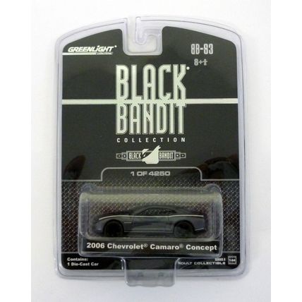 Greenlight 2006 Chevy Camaro Concept Black Bandit 1 of 4250 Die-Cast Car 2009
