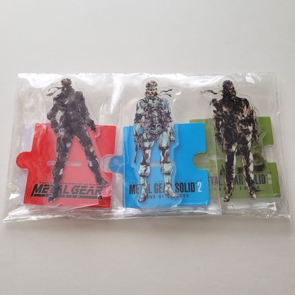 Metal Gear Solid: Master Collection Vol.1 Acrylic Stand Set Of 3 - 2023 KONAMI