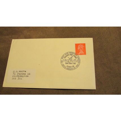 1970 GB Cover - Royal Albert Hall frank, London F24