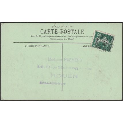 La Rue de la République, Marseille, 1909 - Lévy CPA LL49