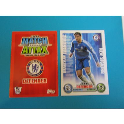 Branislav Ivanovic - Chelsea Match Attax 2007/08 Football Card
