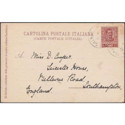 Piramide di Caio Cestio e Porta San Paola, Roma, 1905 - Imperiale Cartolina