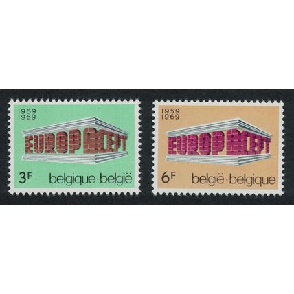 Belgium Europa 2v 1969 MNH SG#2109-2110