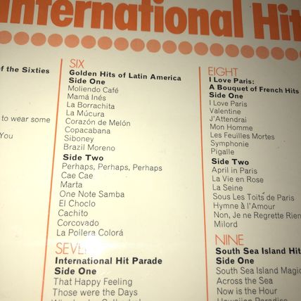 Festival Of International Hits - Readers Digest 9 x Vinyl LP Box Set
