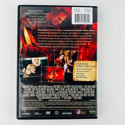 Halloween - Unrated Director's Cut DVD A Rob Zombie Film