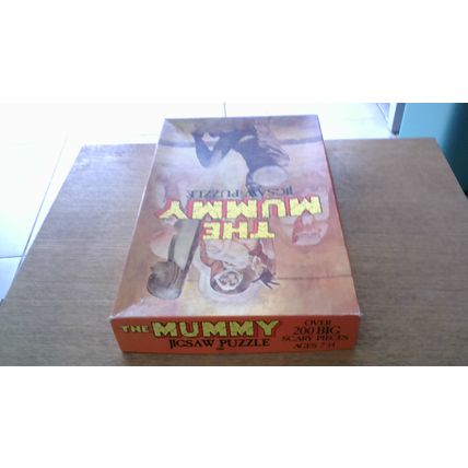 THE MUMMY Jigsaw Puzzle (200 Piece - 4 MISSING)American Puzzle Co (1974) VINTAGE