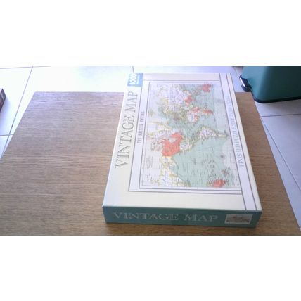 VINTAGE MAP: THE BRITISH EMPIRE Jigsaw Puzzle (1000 Piece) 2018
