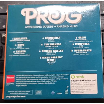 Perpetual Change CD Promo PROG Magazine 10 Tracks Album Issue 56 P56