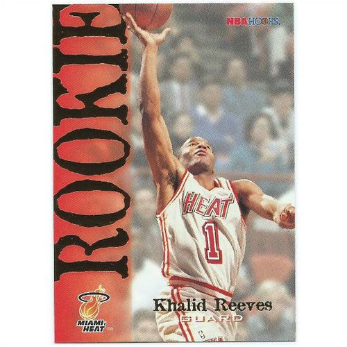 1994-1995 Hoops - #344 - Khalid Reeves RC