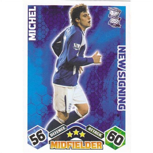 Match Attax 09 - 10 New Signing Birmingham City Michel