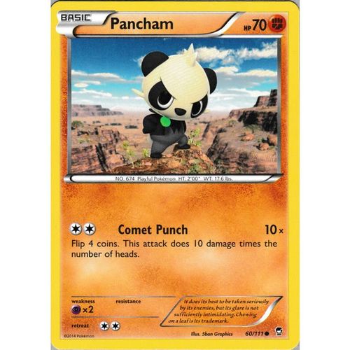 Pokemon XY Furious Fists 60/111 Pancham