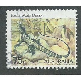 AUS 1981 75c 'EASTERN WATER DRAGON' (PERF 12.5) FINE USED (EBID42-258)