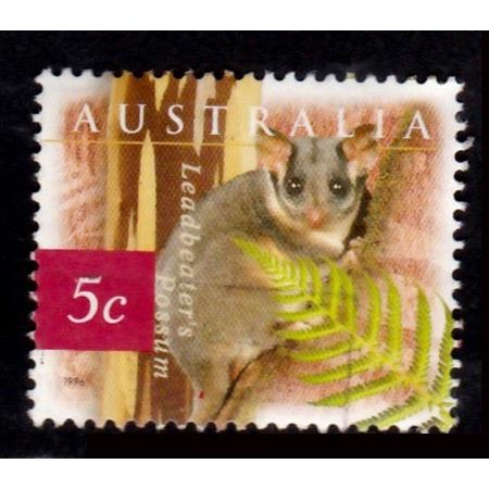 Australia 1996 Flora & Fauna 5c Used Stamp Animal Possum