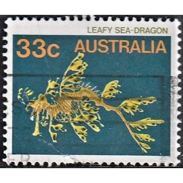 AUSTRALIA,1985 33c Leafy Sea-Dragon, SG 926 (Scott #909), good used