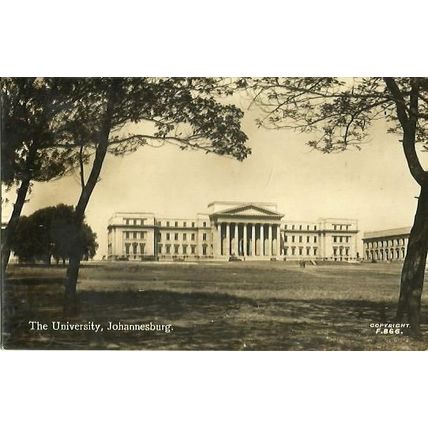 South Africa JOHANNESBURG University Postcard (F.866)