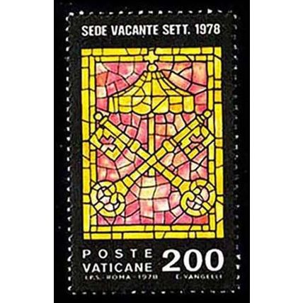 Vatican 1978 Stained Glass 200L MNH Stamp