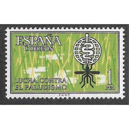 ESP 1962 U/M ( SET) 'MALARIA CAMPAIGN' (1v) (EBID65-994)