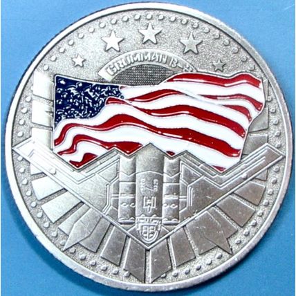 Grumman B-2. Challenge Coin. Souvenir. 17b.