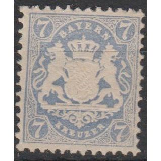 Mi: 34 MH 1875 Bavaria Cat € 7