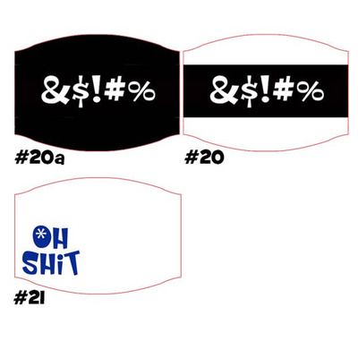 "Expressions" Face Masks (Choice of Designs)[ ]