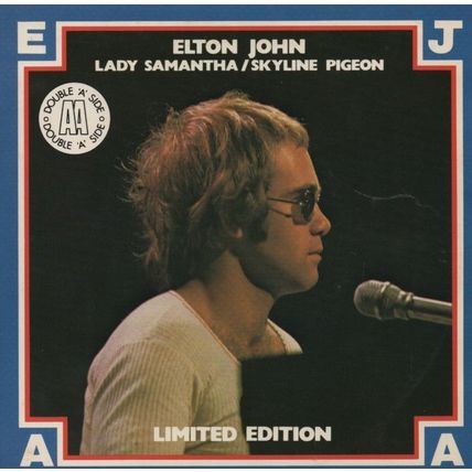 Elton John - Lady Samantha / Skyline Pigeon 1978 7"vinyl record DJS10901