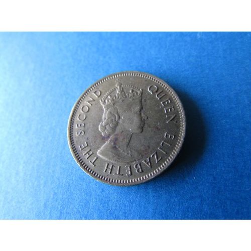 1978 QUEEN ELIZABETH II HONG KONG TEN CENTS FREE POST. R