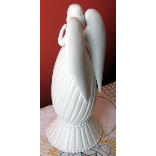 Beautiful Creamy Colored Ceramic Angel Figurine