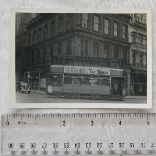 Photo Glasgow Tram August 1959