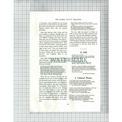(6610) John Taylor Water Poet - 1954 Article