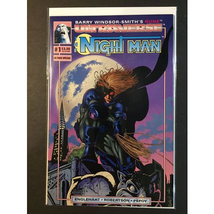 Night Man #1, Excellent Condition